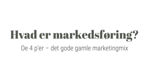 Webinar Dorthe Møller hvad er marketing